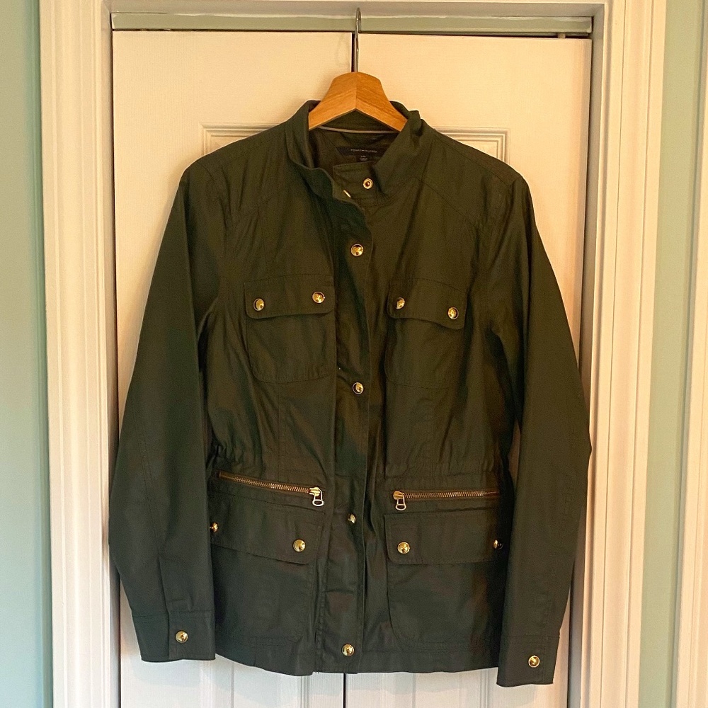 Tommy Hilfiger waxed cotton utility jacket, size L